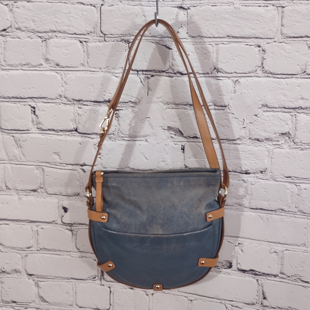 Perlina Leather Crossbody - Picture 3 of 4